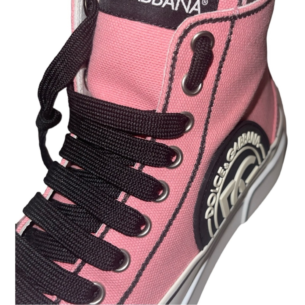 DOLCE & GABBANA

High-Top Marker‎ Trim Sneakers - Pink - Picture 5 of 10
